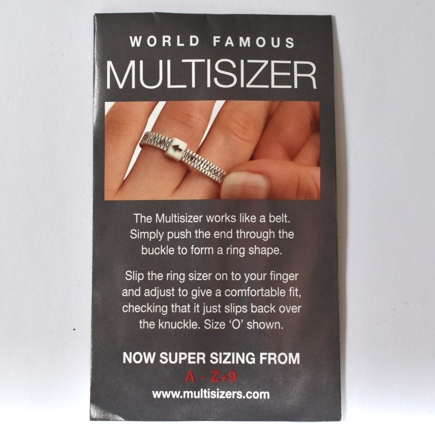 Multisizer Ring Sizer